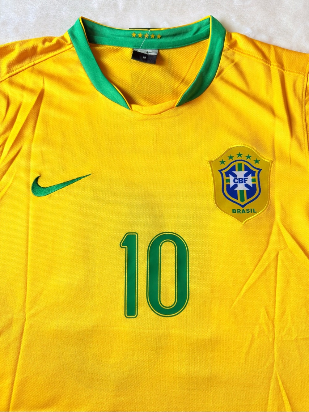 Brasil FIFA WORLD CUP 2006 Retro Jersey, Player Version - Picture 2 of 7